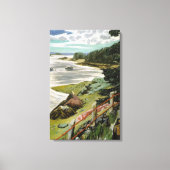 Fairfield Porter - RED CABLES 1940 Leinwanddruck (Vorderseite)