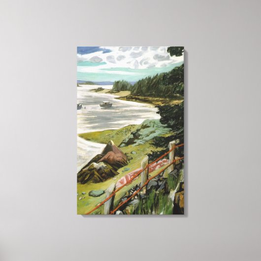 Fairfield Porter - RED CABLES 1940 Leinwanddruck (Vorderseite)