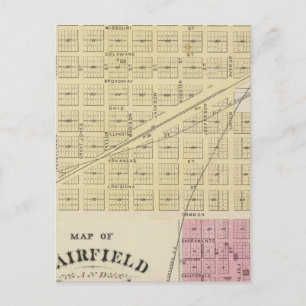 Fairfield, Suisun Postkarte