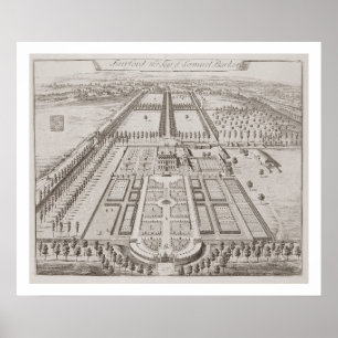 Fairford House, der Sitz von Samuel Barker, von 'T Poster