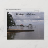Fairhope, Alabama - Eastern Shore of Mobile Bay Postkarte (Vorne/Hinten)