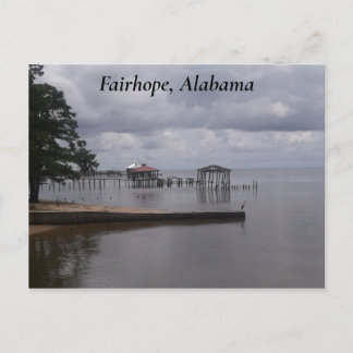 Fairhope, Alabama - Eastern Shore of Mobile Bay Postkarte