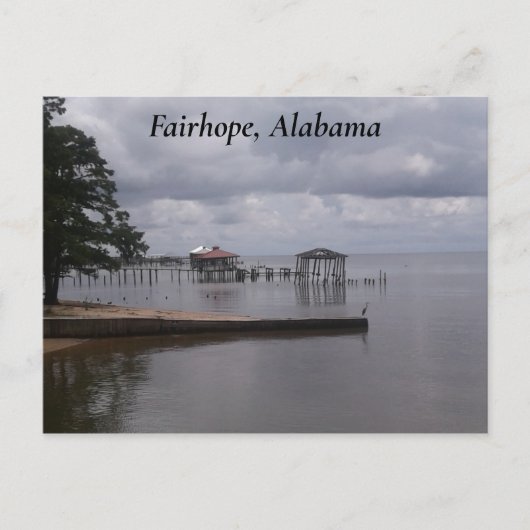 Fairhope, Alabama - Eastern Shore of Mobile Bay Postkarte (Vorderseite)