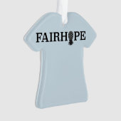 Fairhope Alabama Pineaple - Weihnachtsschmuck Ornament (Vorderseite)