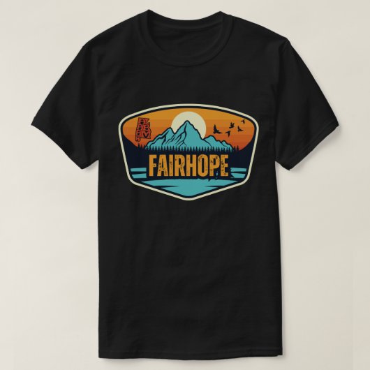 Fairhope, Alabama T-Shirt (Design vorne)