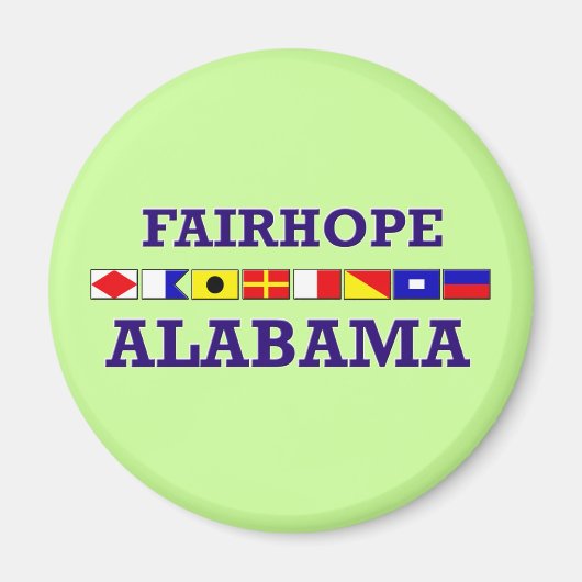 Fairhope Flag Magnet (Vorne)