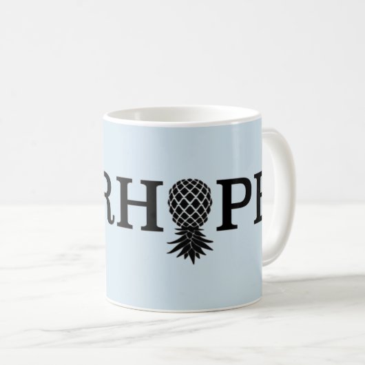Fairhope - Oberseite - unten Ananas-Kaffee-Tasse Kaffeetasse (VorderseiteRechts)