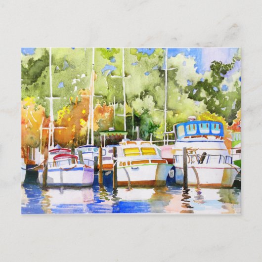 Fairhope Yacht Club Postkarte (Vorderseite)