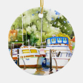 Fairhope Yachtclub Keramikornament (Vorne)