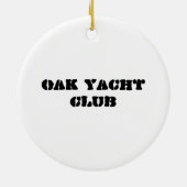 Fairhope Yachtclub Keramikornament (Hinten)