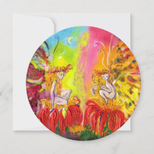 FAIRIEN DAWN, Zauberblaue Glitzern Einladung