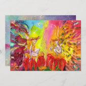 FAIRIEN DAWN, Zaubergoldene Glitzern Ankündigung (Vorne/Hinten)