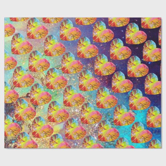 FAIRIEN DES DAWN-Herzens Geschenkpapier (Flach)