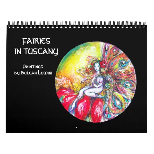 FAIRIEN IN DER TUSKANIE 2017 Fantasy Fine Art Kalender (Titelbild)