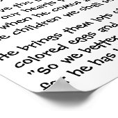 FAIRIEN UND DER OSTBUNNY POSTER (Ecke)