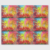 FAIRIEN VON DAWN / Fantasy Christmas Gruß Geschenkpapier (Flach)