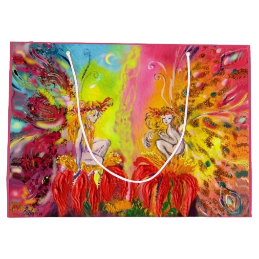 FAIRIEN VON DAWN GROßE GESCHENKTÜTE (Rückseite)