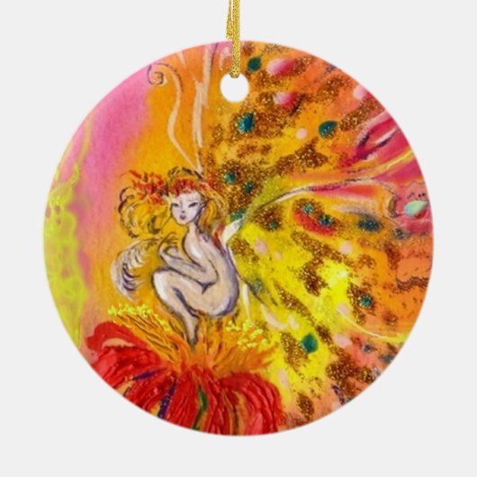 FAIRIEN VON DAWN KERAMIK ORNAMENT (Hinten)