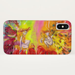 FAIRIEN VON DAWN MIT ROTEN BLUME Fantasy Case-Mate iPhone Hülle