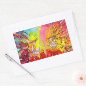 FAIRIEN VON DAWN RECHTECKIGER AUFKLEBER (Umschlag)