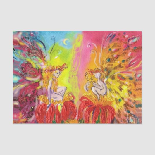 FAIRIEN VON DAWN SEIDENPAPIER (Vorderseite)