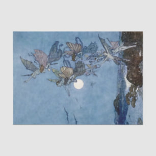 "Fairies and Elves" von Edmund Dulac von "The Temp Seidenpapier