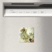 Fairies Away - Arthur Rackham Magnet (In Situ (Geschirrspüler))