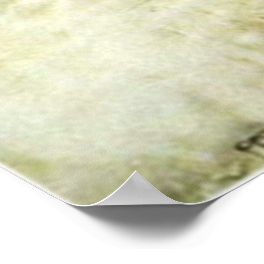 Fairies Away - Arthur Rackham Poster (Ecke)