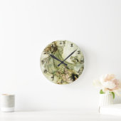 Fairies Away - Arthur Rackham Runde Wanduhr (Zuhause)