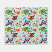 Fairies Dancing  Fleecedecke (Vorderseite (Horizontal))