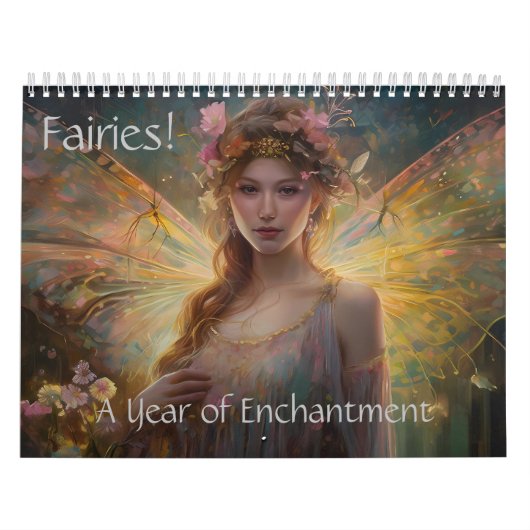 Fairies! Ein Jahr der Verzauberung Kalender (Titelbild)