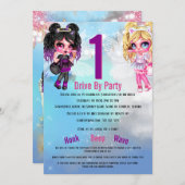 Fairies Engel zaubern Himmel Anime niedlich Mädche Einladung (Vorne/Hinten)