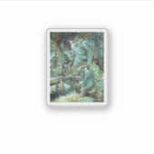 Fairies Fairycore Fashion Aesthetic Goblincore Cot Aufkleber (Vorderseite)