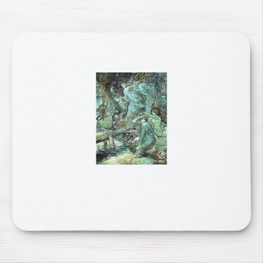 Fairies Fairycore Fashion Aesthetic Goblincore Cot Mousepad (Vorne)