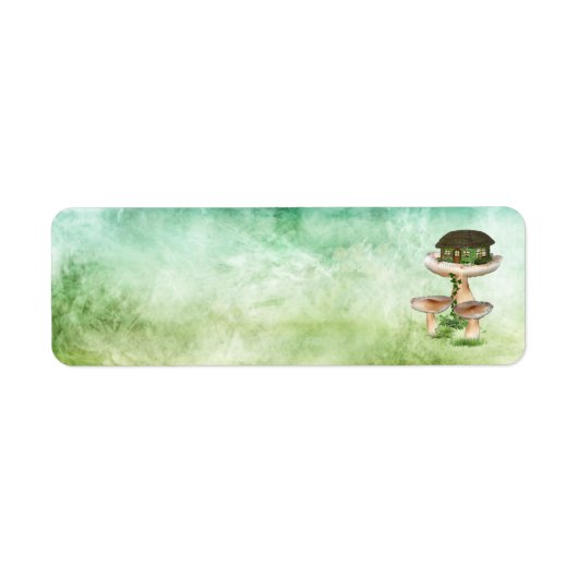 FAIRIES FAMILY ZUHAUSE ADDRESS ETIKETTEN (Vorne)