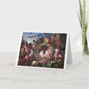 Fairies in a Birds Nest, John Anster Fitzgerald Karte