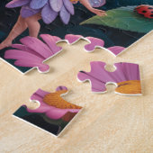 Fairies in a flower garden puzzle (Seite)