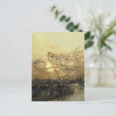 "Fairies in Kensington Gardens" von Arthur Rackham Postkarte (Stehend Vorderseite)