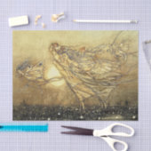 "Fairies in Kensington Gardens" von Arthur Rackham Seidenpapier (Handwerk)