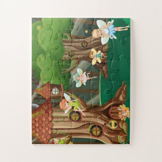 Fairies Jigsaw Puzzle (Vertikal)