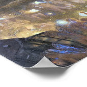 Fairies on Midsommer Eve by Edward R. Hughes Poster (Ecke)