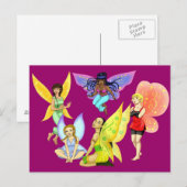 Fairies Postcard Postkarte (Vorne/Hinten)