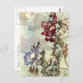"Fairies" Postkarte (Vorne/Hinten)