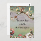 Fairies Postkarte (Vorne/Hinten)