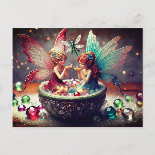 Fairies Postkarte (Vorderseite)
