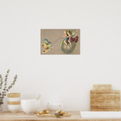 Fairies reiten auf einem Plakat (Küche)