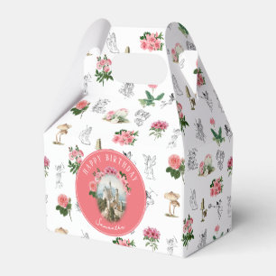 Fairies Rosa Blumenstrauß Pilz-Pilz Fairy Burg Geb Geschenkschachtel
