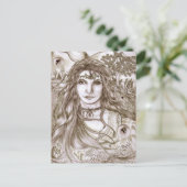 Fairies sind echt postkarte (Stehend Vorderseite)