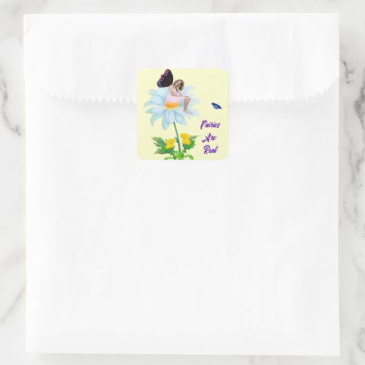 Fairies sind echte Umschlag Aufkleber (Tasche)
