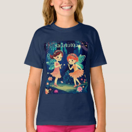 Fairies spielen in der Flotte der verzauberten Wal T-Shirt